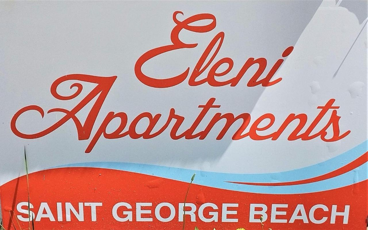 Eleni Apartments Sant George Beach Ájos Jeórjos Eksteriør bilde